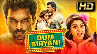 Dum Biryani Full HD  दम बिरयानी  Telugu Hindi Dubbed Full Movie  Karthi Hansika Motwani [upl. by Reece]