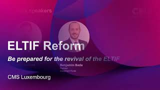 ELTIFR reform be prepared for the revival of the ELTIF [upl. by Teresina658]