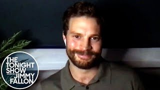 Jamie Dornan Explains His First Instagram Post [upl. by Akin710]