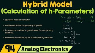 Hybrid Model Calculation of hParameters [upl. by Ihcas]