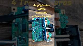 Amplificador 4 MOSFET mantenimientoelectrico licuadora mantenimientohogar electronica tips el [upl. by Pinkerton737]