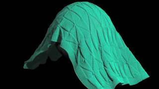 Efficient Yarnbased Cloth with Adaptive Contact Linearization  Highlights [upl. by Latsyrc]