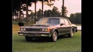 1986 Chevy Caprice Commercial 1985 Luxury Car Drive Todays Chevy Live Todays Chevy Chevrolet [upl. by Ssac]