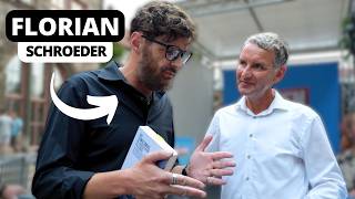 Florian Schroeder Mein Treffen mit Björn Höcke  Wie der neue Kuschelkurs der AfD funktioniert [upl. by Resee]