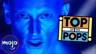 Top 10 WTF Top Of The Pops Performances [upl. by Ellocin697]