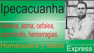 Ipecacuanha Homeopatia y salud express [upl. by Eltsyrc892]