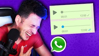 OS ÁUDIOS MAIS ENGRAÇADOS DO WHATSAPP 2021 [upl. by Jen]