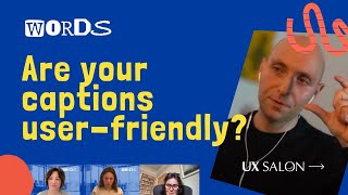 Designing Better Closed Captions UX  WORDS 2023 [upl. by Asylla]