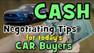 8 CASH Car Buying Tips BUY Cars the easy way The Homework Guy [upl. by Clementia]