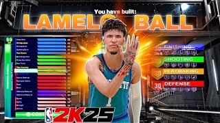 Best Tall Point Guard Build in 2K25 Lamelo Ball Build 2k25 [upl. by Tine]