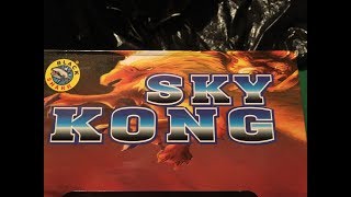 Black Shark Fireworks  Sky Kong Ball Shell Daytime Demo [upl. by Bascio]