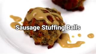 Keto Stuffing Balls Recipe  Low Carb amp Perfect for the Holidays [upl. by Retluoc]