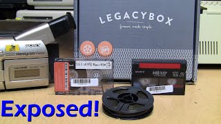 Legacybox quotprofessionalquot videofilm digitizing EXPOSED [upl. by Obe]