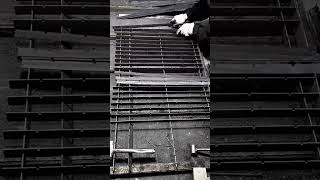 Galvanized steel bar grating process goodtools short [upl. by Hsirrap177]