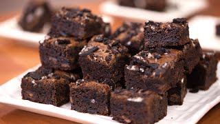 How to make Loaded oreo cream cheese Brownies  chocolate Brownies  DeliciousampTasty Tasty Expert [upl. by Aicenad445]