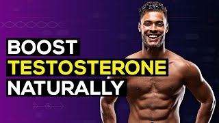 How to Increase Testosterone Naturally  Testosterone Booster [upl. by Elgar]