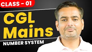 1 SSC Maths Free Batch  SSC CGL Mains 2024  Number System  CGL Maths  Rakesh Yadav Sir ssccgl [upl. by Nuhsed]