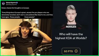 Caedrel Reacts To Bwipo Drama LNG Yagao Confirmed amp T1 Rekkles is A Sub For Worlds 2024 [upl. by Naleek]