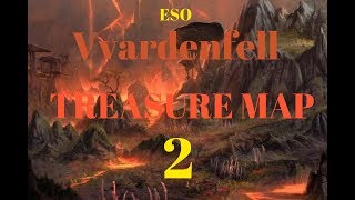 ESO VVARDENFELL TREASURE MAP 2 [upl. by Pilihp764]