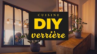 On pose une verrière dans la cuisine [upl. by Tonry]