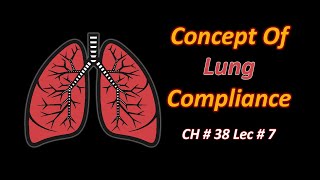 DEFINE LUNG COMPLIANCE CHAPTER NUMBER 38 LECTURE NUMBER 7 [upl. by Jehu]