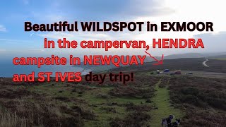 Wild stopover spot in the Exmoors Hendra holiday park Newquay and daySt Ives hendraholidaypark [upl. by Nalyad64]