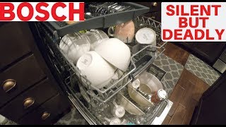 Bosch Dishwasher Silence Plus cycle test and Review [upl. by Frannie]