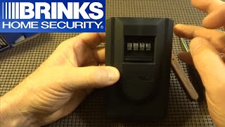 85 How to Decode a Brinks Combination Lock Box EASY [upl. by Bailie]