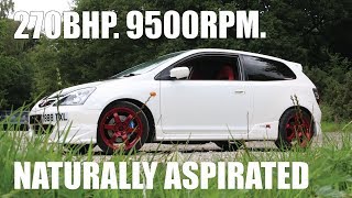 Awesome 270bhp JDM EP3 No TurboSupercharger Here  PerformanceCars [upl. by Allesig]