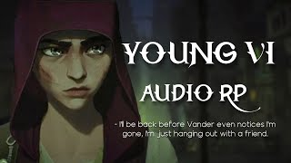 Strolling around the Undercity with Young Vi  AUDIO RP [upl. by Eleon800]