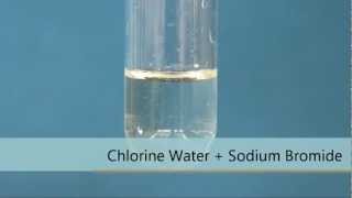 Chlorine Water  Sodium Bromide [upl. by Yule]