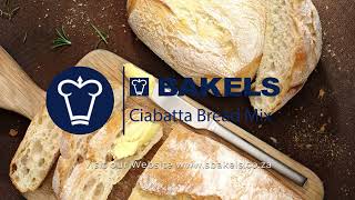 Bakels Ciabatta Bread Mix [upl. by Nivrag373]