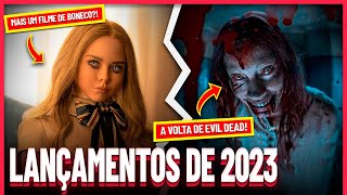 7 Filmes de TERROR Mais ESPERADOS de 2023 [upl. by Saref706]