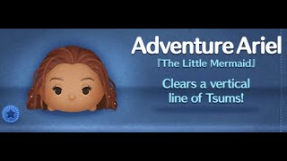 Jan 24 New Tsum  Disney Tsum Tsum Adventure Ariel SL6 Gameplay [upl. by Suhcnip]