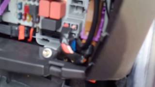 Fiat Punto MK 2 OBD 2 diagnostic port location [upl. by Einreb]