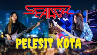 Search  Pelesit Kota Guitar and Bass Cover Feat Iqeen Queen [upl. by Hctub]