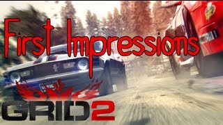 Grid 2 First impressions  Lets go everywhere sideways [upl. by Nalahs259]