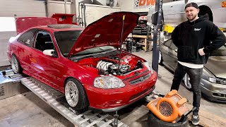 Answering the BIGGEST question with my RWD Honda Civic [upl. by Akcir]