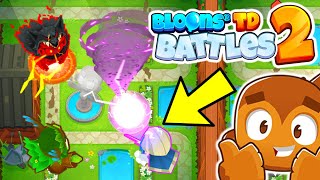 I BROKE Bloons TD Battles 2 with this POWERFUL LATEGAME STRATEGY [upl. by Gennie]