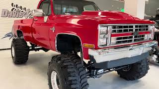 Square body restored Lifted 1 ton boggers Chevrolet k30 monster [upl. by Rovaert]