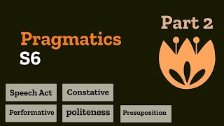 Pragmatics s6 part 2 شرح [upl. by Dumas]