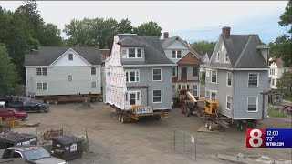 Moving house Historic Hartford homes relocated [upl. by Crowley10]