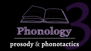 Intro to Phonology Prosody amp Phonotactics lesson 3 of 4 [upl. by Sadnac687]