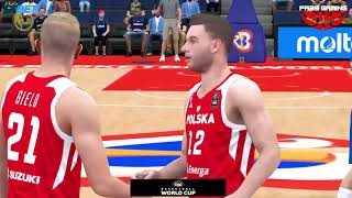 Gilas Pilipinas vs Poland  NBA2K24 PC Gameplay  June 29 2024  FIBA2K CPU VS CPU [upl. by Allehc]