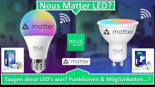 Matter LED’s Taugen diese LED was Funktionen amp Möglichkeiten… [upl. by Agemo]