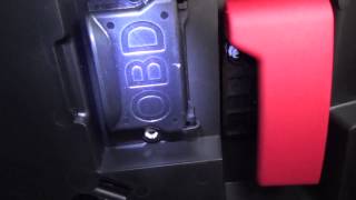 How To find the OBD2 location on a MERCEDES BENZ C Class for fault codes and engine scanning [upl. by Nnyloj472]