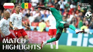 Poland v Senegal  2018 FIFA World Cup  Match Highlights [upl. by Yneffit]