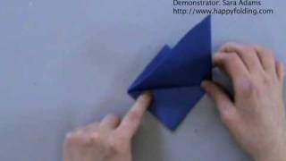 Origami Basics Frog Base [upl. by Wilmette619]