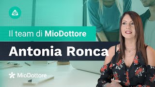 Lavorare in MioDottore  la Testimonianza di Antonia Ronca [upl. by Leay]