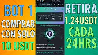 Retira 120140 USDT Cada Dia  Criptomonedas  trc20 [upl. by Arrik121]